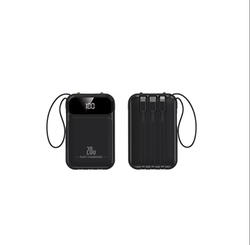 20000mAh Mini Power Bank Fast Charge Powerbank CCC Portable External Battery for iPhone Xiaomi Huawei Samsung