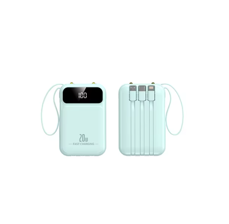 20000mAh Mini Power Bank Fast Charge Powerbank CCC Portable External Battery for iPhone Xiaomi Huawei Samsung