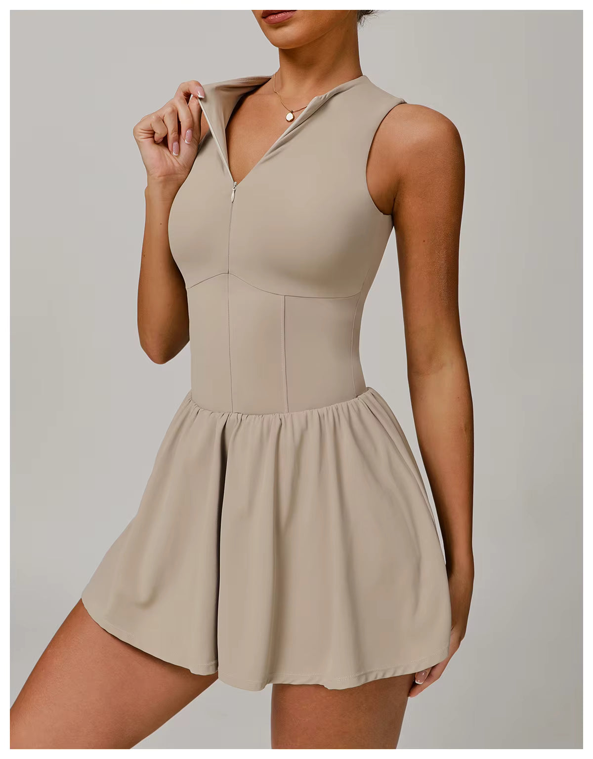 One-piece Suit Women Boilersuit Sports Jumpsuit Zipper Yoga Rompers Backless Sportswear Women Sleeveles Workout Bodysuits Female