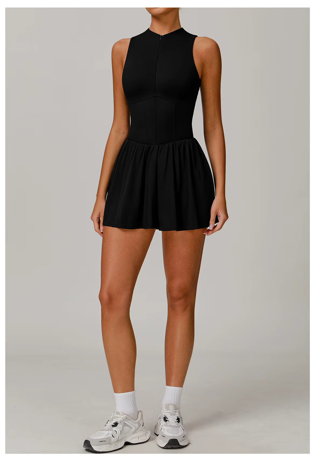 One-piece Suit Women Boilersuit Sports Jumpsuit Zipper Yoga Rompers Backless Sportswear Women Sleeveles Workout Bodysuits Female