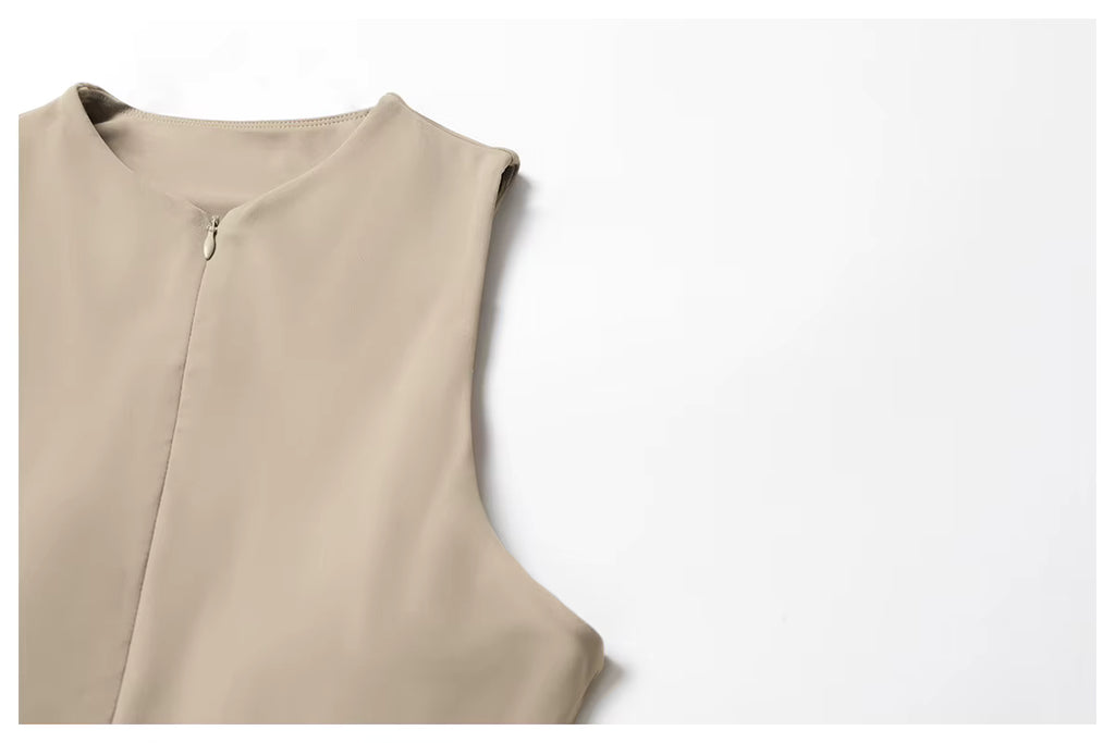 One-piece Suit Women Boilersuit Sports Jumpsuit Zipper Yoga Rompers Backless Sportswear Women Sleeveles Workout Bodysuits Female