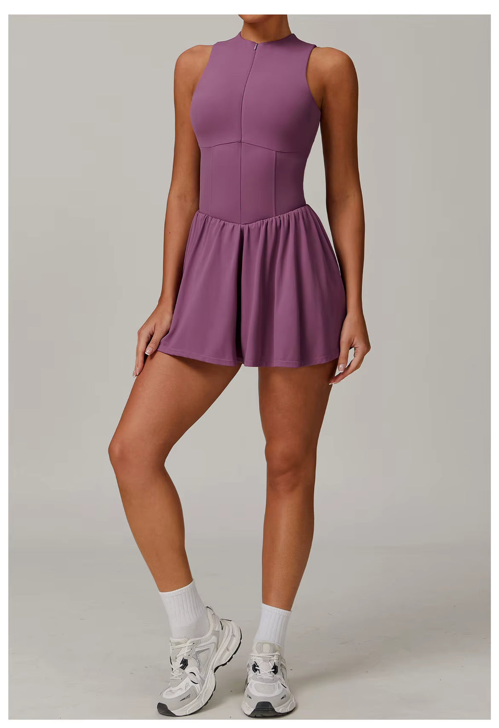 One-piece Suit Women Boilersuit Sports Jumpsuit Zipper Yoga Rompers Backless Sportswear Women Sleeveles Workout Bodysuits Female