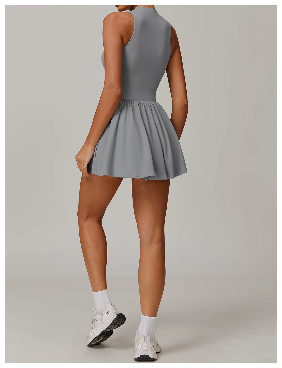 One-piece Suit Women Boilersuit Sports Jumpsuit Zipper Yoga Rompers Backless Sportswear Women Sleeveles Workout Bodysuits Female